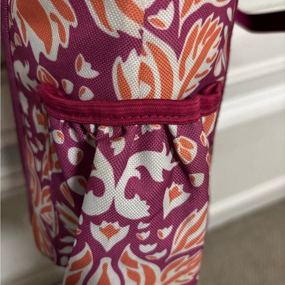 4 Pc Bundle Insulated Double Handled Lunch Tote Bag, Scarf, Tumbler, Socks NWOT - Picture 4 of 5